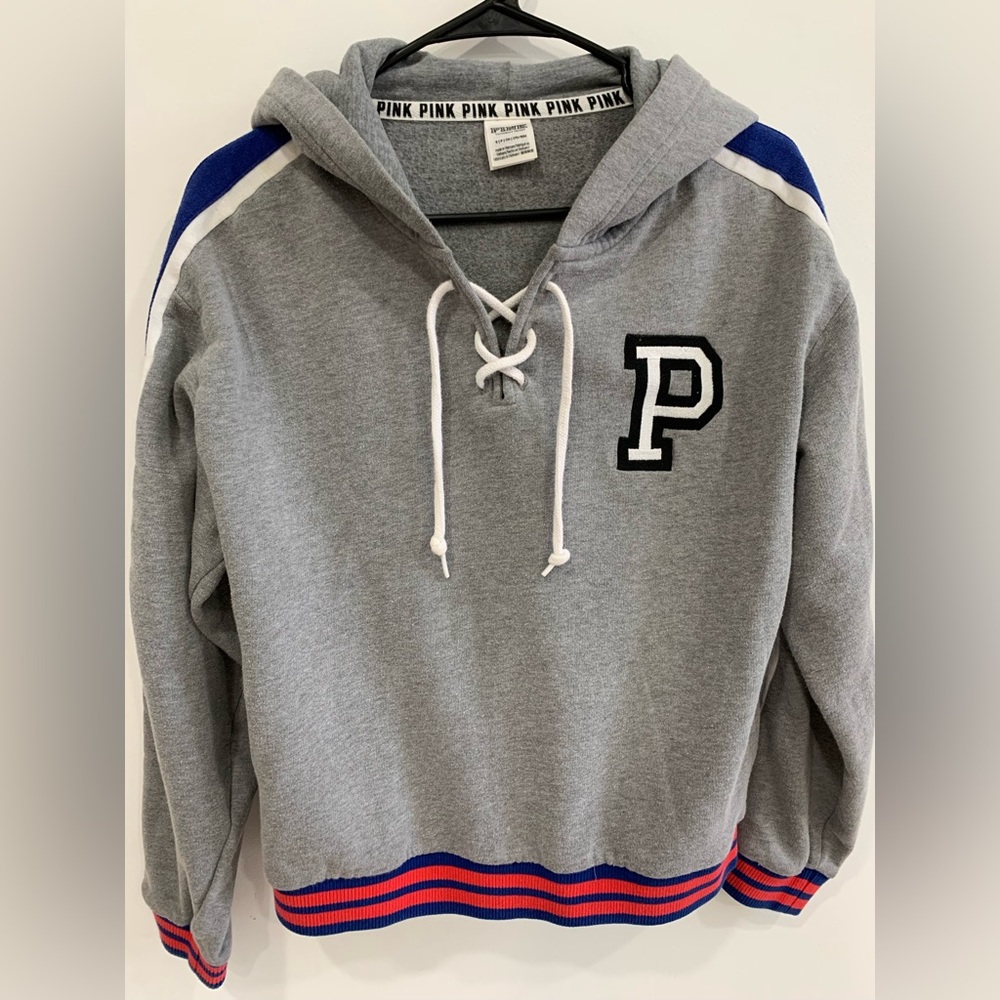 VS PINK Lace-up Hoodie